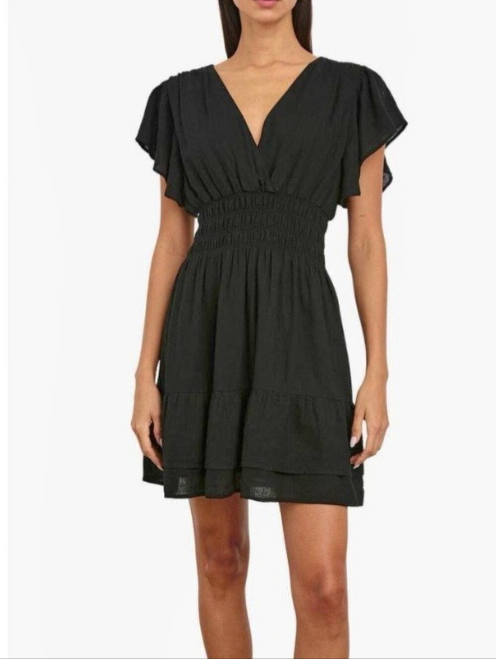 Rails Kimora Linen Blend Mini Dress